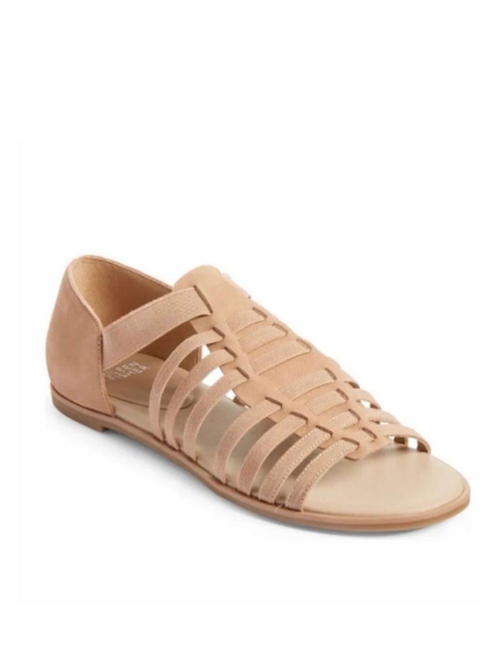 Eileen Fisher 10 Rato Nubuck Strappy Sandals New